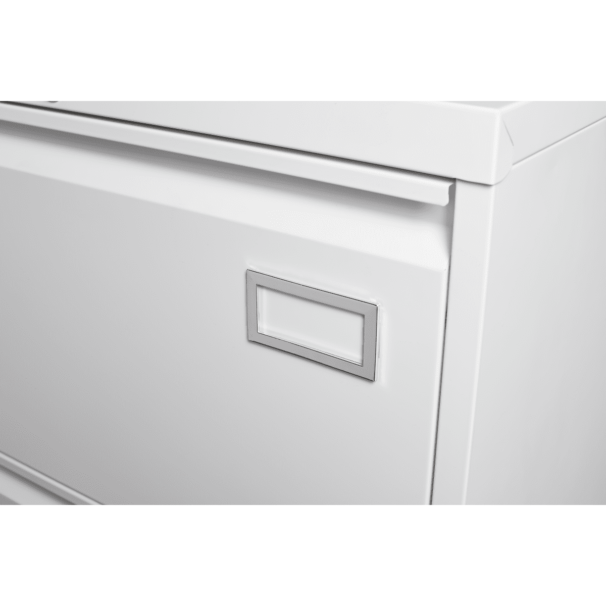2/3 Drawer Locking Lateral File Cabinet White Metal Storage for Legal/Letter/A4/F4 Files