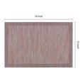 thumbnail image 4 of REGALWOVEN 8 Pack Place Mats, Placemats for Kitchen Dining Table Decor Heat Resistant Table Placemats Wipeable Table Mat Light Coffee 18*12in, 4 of 7