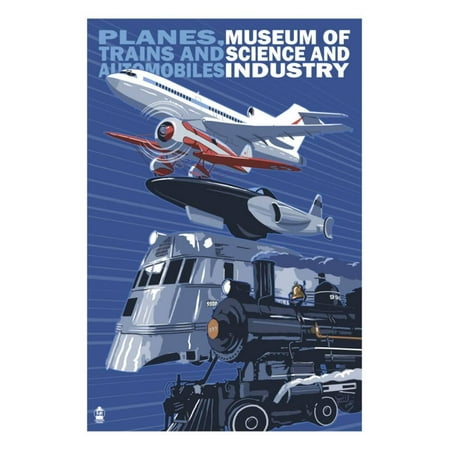 Museum of Science and Industry Vehicles - Chicago, IL Print Wall Art By Lantern