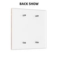thumbnail image 2 of Red Orange Grid Light Switch Cover Decorative Switch Plates and Outlet Covers Wall Plate for Electrical Kitchen Home Office Art Decor Mid-size, 2 of 4
