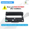 thumbnail image 5 of DR223 Drum Unit Compatible for Brother DR-223CL TN-227 MFC-L3710CW/L3750CDW/L3770CDW HL-L3270CDW/L3210CW/L3230CDW/L3230CDN/L3290CDW (Black 4-Pack), 5 of 13