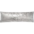 thumbnail image 2 of SAFAVIEH Edmee Abstract Pillow, 12" x 36", Light Grey/Silver, 2 of 5