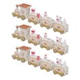 thumbnail image 4 of Mini  Decor Set, Small  Christmas Decorations Plastic Durable Environmentally Friendly Safe Reliable  For Cake Red,Green,White, 4 of 8