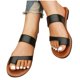 thumbnail image 5 of Amzcrzy Zapatos de mujer,Zapatos de mujer,Zapatillas de mujer, Chanclas planas para mujer, antideslizantes, informales, con punta abierta, cómodas, sandalias romanas Sandalias Mujer Zapatillas De Cas, 5 of 9