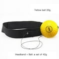 thumbnail image 3 of tooloflife Boxing Reaction Ball Boxing Reflex Ball Headband Improve Reaction Training Equipment at Home, 3 of 6