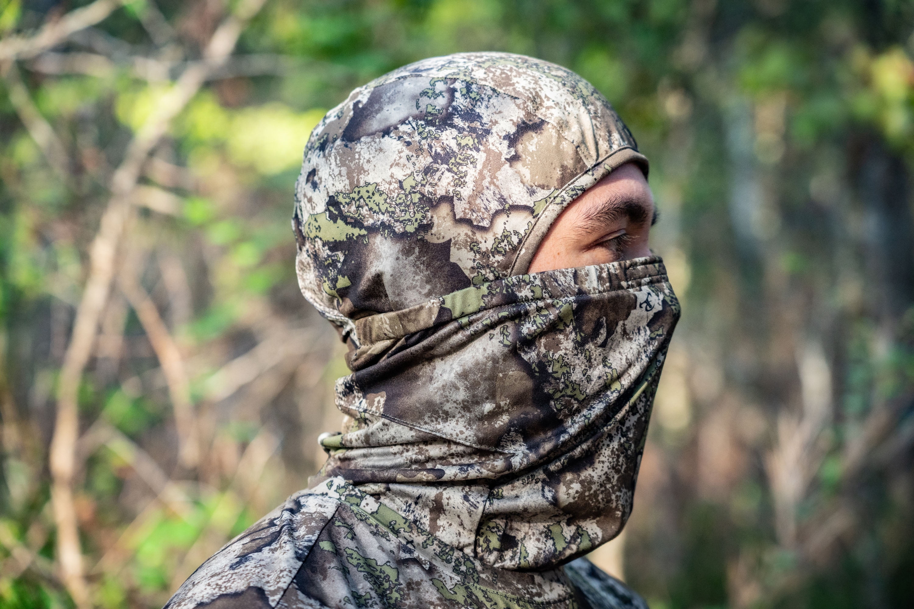 Tekari Ninja Hood Camo Mask, OSFM