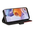 thumbnail image 4 of Case for LG Stylo 6 Leather Wallet Book Flip Folio Stand View Cover - Black, 4 of 5