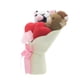 thumbnail image 3 of Juguetes de peluche, ramo de vaca Hyland, adorable ramo de vaca mediana Highlandcow, vaca blanca rellena con detalles florales para celebrar el Día de San Valentín, regalo para decoración del hogar, r, 3 of 9