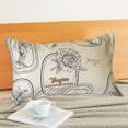 thumbnail image 4 of XWSHYW Almohada Funda de Almohada Color Sólido Ins Funda de Almohada a Rayas Pieza de Almohada Un Par, 4 of 6