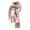 Z01_Pink, variant on HNMKIU British Style Plaid Scarf Fashionable Acrylic Like Wrap Shawl Warm Soft Lightweight Versatile Neckwear Brown,One Size