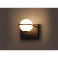 thumbnail image 3 of 21601SWBKGLD Maxim Lighting Revolve-1 Light Bath Vanity-5.5 inches high, 3 of 4