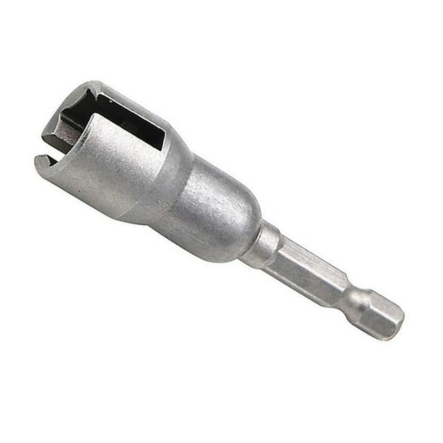 Speravity Destornillador con mango hexagonal ranurado, orificio para llave de vaso, herramientas mecánicas hexagonales, portaherramientas de Jardín y Patio