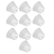 thumbnail image 5 of Cúpulas De Amplificador Auditivo, Reemplazo De Silicona 10 Piezas Amplificador Auditivo En Forma De Cono Transparente Eartip Soft Para Amplificador Auditivo ANGGREK Otros, 5 of 8