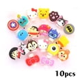thumbnail image 1 of Cable Saver Covers | 10-Pack Randomly Selected Cute Animal Design Plastic Protectors for Phone Charging Cables | Prevents Breakage at Connector Ends | Durable Charger Cord Guard Accessories |, 1 of 6