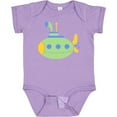 thumbnail image 3 of Inktastic Cute Green Submarine Boys or Girls Baby Bodysuit, 3 of 5