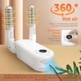 thumbnail image 3 of Portable Boot Dryer & Shoe Dryer with Heat Blower, Adjustable Rack & Timer, Quick Drying for Boots, Gloves, Hats, Socks & More!, 3 of 7
