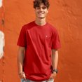 thumbnail image 4 of Dalix Lil Alien Heavy Cotton Short Sleeve Summer Tee Mens in Red 3XL XXX-Large, 4 of 5