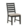thumbnail image 2 of Steve Silver Transitional Fabric Upholstered Harington Side Chair, Set of 2, Oatmeal, 2 of 8