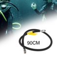 thumbnail image 1 of Conector de manguera LP de baja presión shamjiam 350PSI 90cm Negro, 1 of 8
