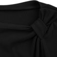 thumbnail image 5 of jobturf Womens Tops Y2k Ribbed Knit Slim Fitted Ruched Long Sleeve Shirts Soft Comfy Warm Basic Tees Fall Spring Fashion V Neck Blouses, 5 of 8