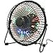 thumbnail image 3 of OSALADI Mini Desktop USB LED Clock Cooling Fan Portable Metal Real time Calendar Temperature Display Fan for Home and Office, 3 of 3
