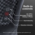 thumbnail image 6 of Homedics Weighted Massage Wrap for Neck, Shoulders, and Back Muscles with Soothing Heat, 6 of 10