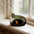 thumbnail image 5 of Dianli Home Fragrance Aromatherapy Handcrafted Ceramic Palo Incense Censer With Chimney Ash Catcher for Wood Sticks And Cones Elegant Burner Home Decor Gift, 5 of 6
