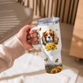 thumbnail image 3 of King Charles Cavalier Tumbler for Womens,Vacuum Insulated Travel Cup 40oz, 3 of 6