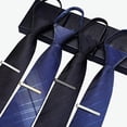 thumbnail image 2 of HOOUN 3 Pcs Tie Clip for Men Bar Mens Neckties Business Suit Accessories Black Man, 2 of 9
