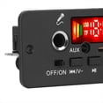 thumbnail image 2 of Reproductor MP3 DC 5V Amplificador 2x5W Placa Decodificadora MP3 Bluetooth Reproductor de Música para Automóvil Radio FM Módulo de Grabación de Llamadas Manos, 2 of 5