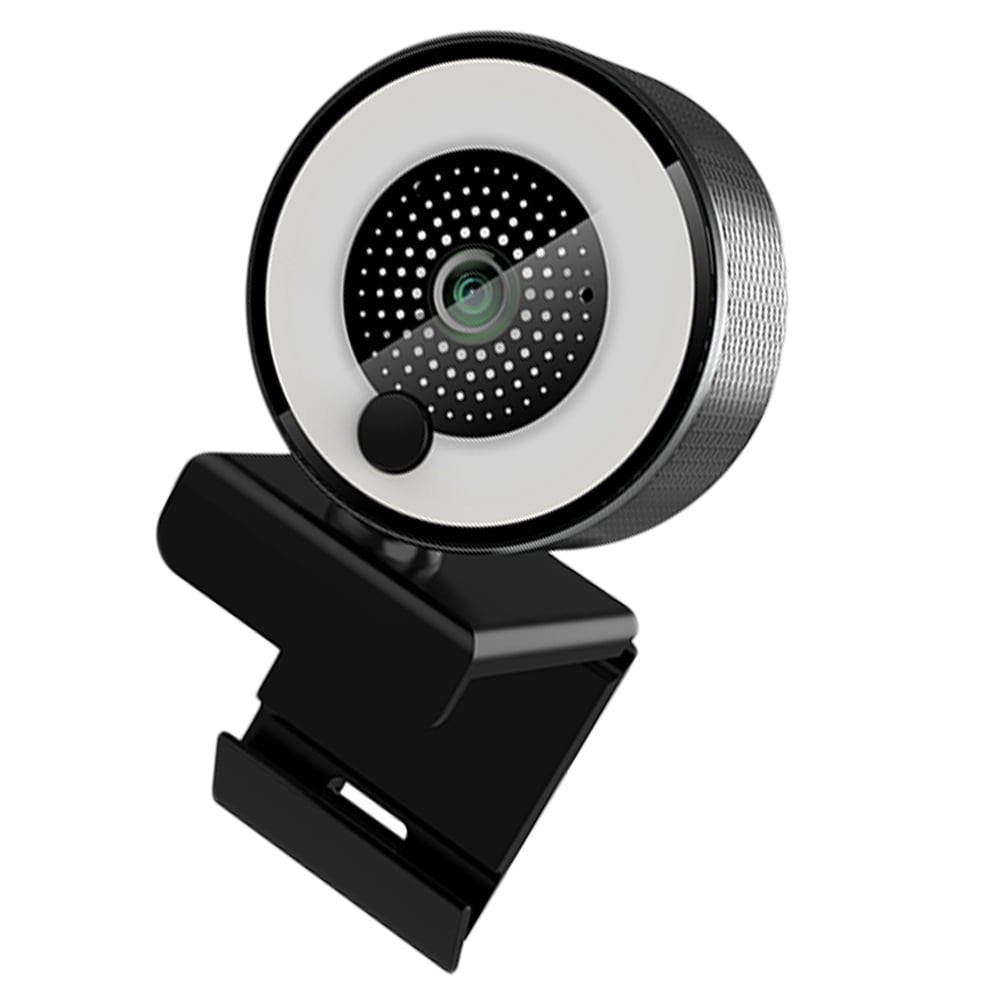 OULII Video Calling Webcam Conference Room Webcam Black Aluminum Alloy 1Set