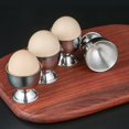thumbnail image 4 of Juego de 4 hueveras de acero inoxidable para cocina de restaurante, 4 of 5