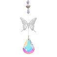 thumbnail image 2 of Campanas De Viento 7Pcs Crystal Windchime Light Catching Colgante Colgante Light Catcher Jewelry, 2 of 4
