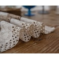 thumbnail image 2 of Tassels Boho Placemats Set of 2, Macrame Place Mats Burlap Splicing Woven Rectangular Table Mats, Farmhouse Table Decor for Rustic Wedding Bridal Shower, 12x20 Inches, 2 of 2