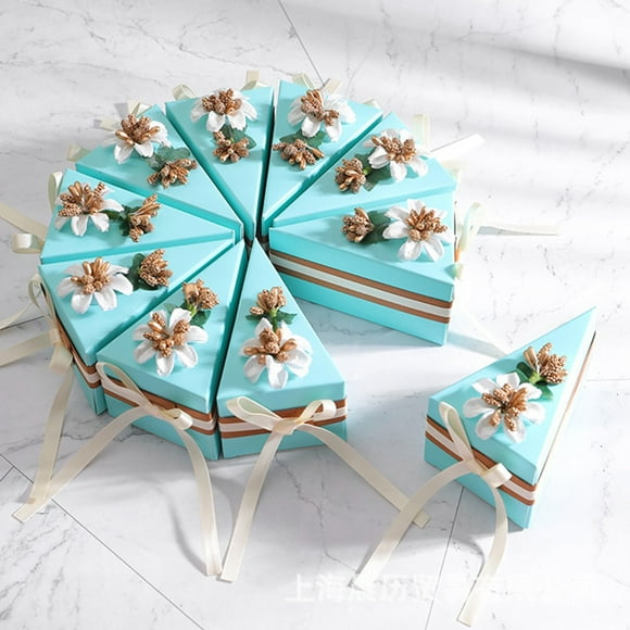 Boîte-cadeau Pliante Papillon 10 Pcs pour Cadeaux, Gâteau de Mariage, Bonbons, Boîtes, Fête d'Anniversaire