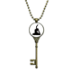 thumbnail image 1 of Dancer Art Peacock yoga deportes Llavero Collar Colgante Bandeja Cadena Embellecida Unbranded M, 1 of 3