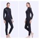 thumbnail image 4 of Toystoory Trajes de neopreno de 5MM, traje de buceo, pantalones largos de manga larga, traje de Surf con protección para buceo, esnórquel, surf, Deportes acuáticos Mujer/Negro XS Toystoory OD003704-08, 4 of 6