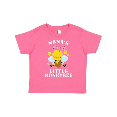 

Inktastic Cute Bee Nana s Little Honeybee with Stars Boys or Girls Toddler T-Shirt