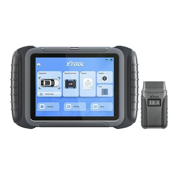 Xtool XT80W Automotive Smart Diagnostic System with 8 in. Touchscreen, Full OBDII Functionality, 38 Special Functions, and 98% Vehicle Coverage