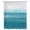 White Turquoise, variant on Yellow White Ombre Sheer Curtains 45 Inches Long, Farmhouse Funny Gradient Striped Light Filering Curtains, Breathable Simi Curtain Privacy Drapes for Kitchen Bathroom Small Window Treatment