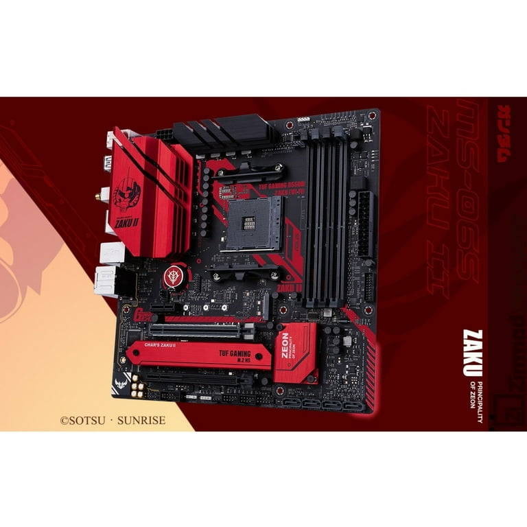 ASUS TUF GAMING B550M (WI-FI) - ZAKU II EDITION