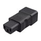 thumbnail image 1 of Enchufe de conversión de energía,Enchufe de conversión de energía C20 a C13 duradero,Conector Macho a Hembra 10A/16A CA 250V,Conector adaptador de corriente 16A C20 a 10A C13,Reemplazo del, 1 of 6