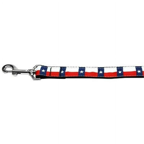 Mirage Pet Products 125-183 1006 Texas Drapeau Laisse de Chien en Nylon 6 Pieds