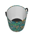 thumbnail image 3 of Balery,Laundry Hamper With Handles Laundry Basket Jungle Animals Round Laundry Baskets Circular Hamper For Bathroom Organizer Basket Lightweight Storage Baskets For Bathroom, 3 of 8