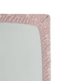 thumbnail image 2 of Ambesonne Flowers Fitted Sheet, Vintage Damask Home, Queen Size, Pale Pink White, 2 of 2