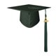 thumbnail image 1 of Gorro de graduación unisex mate con borla del año 2026, accesorio para adultos, ideal para la escuela secundaria, licenciatura y maestría., 1 of 8