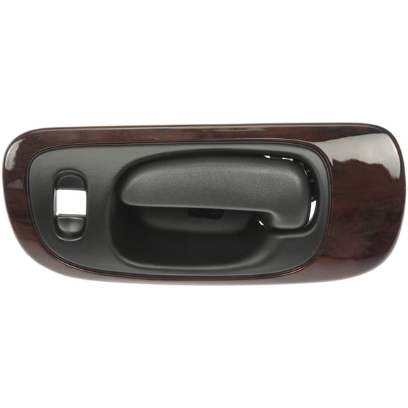 Dorman 82092 Front Driver Side Interior Door Handle for Specific Chrysler Models, Black Lever; Carbon Fiber Housing