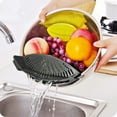 thumbnail image 1 of Filtre à Clipser pour Casseroles et Poêles, Filtre à Coller Approuvé par la FDA, Silicone Résistant à la Chaleur, Facile à Utiliser et à Ranger, Lavable au Lave-Vaisselle, 1 of 6