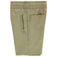 thumbnail image 3 of French Toast Boys' Pull-On Zip Pocket Shorts Color: khaki Size: 12, 3 of 3