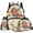Astronaut Capybara Space Rocket, variant on Yspwyqan Capybara Reading Book Backpack Set 4Pcs with Lunch Box Pencil Case, 17 Inch Lightweight Large Capacity Bookbag for Elementary Middle School Hiking